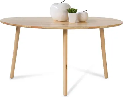 Produktbild von HOMESTYLE4U Couchtisch aus natürlichem Kiefernholz