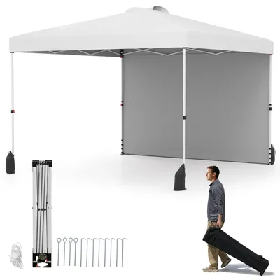 Immagine prodotto di Gazebo da giardino pop-up, 3x3 metri - Tenda per feste - Telo ombreggiante - Tenda pieghevole - Parasole - Protezione UV50+
