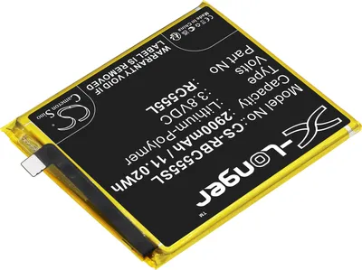 Produktbild von TECHTEK Akku Kompatibel mit [Orbic] A1203, ORB555LBVZPP, RC555L, Wonder Ersetzt RC555L