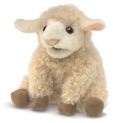 Produktbild von Folkmanis Handpuppe Kleines Lamm 3129