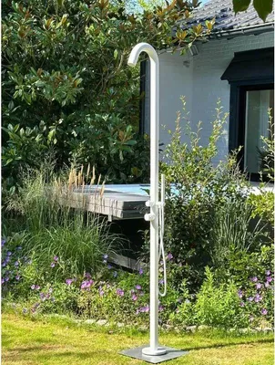 Produktbild von Eichenwald Modell 70 Gartendusche Sylt in Weiß