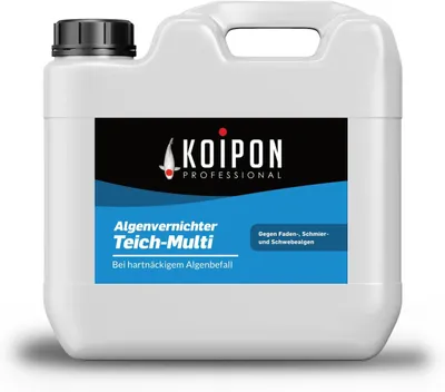 Produktbild von KOIPON Algenvernichter Teich-Multi 5L gegen Faden- & Schwebealgen