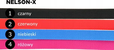 Obrázek produktu pro Nelson-X Silné Vodítko S Dvojitým Popruhem A Krátkou Rukojetí Pro Velké Psy