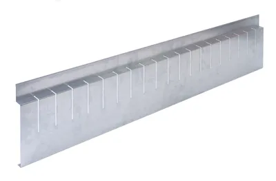 Produktbild von Schüttgutmulde Hinterleiste verz. - 750x200 mm, Breite x Höhe