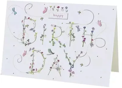 Image de Carte B6 + enveloppe MO5086X1 Inscription en fleurs - Turnowsky