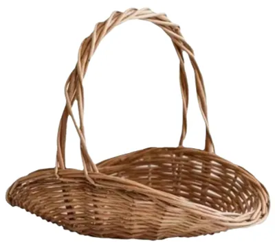 Image de Panier en osier pour la décoration et le rangement