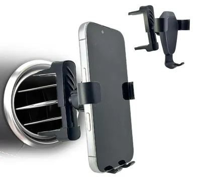 Produktbild von Solidchoice – Autotelefonhalter für Lüftungsschlitze mit 360° schwenkbarer Halterung