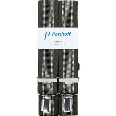 Produktbild von Cliphosenträger grün SilberClip Gr. 110cm
