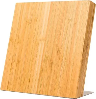 Produktbild von Famanu Messerblock ohne Messer - Magnetischer Messerhalter aus Bambus