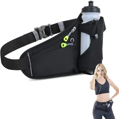 Produktbild von Laufgürtel mit Flaschenhalter für Mobiltelefone