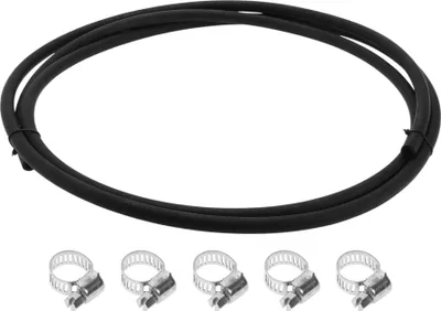 Produktbild von 1/4" Kraftstoffleitungssatz 10ft Vakuumschlauch Automobil-Kraftstoffschlauch mit 5 Schellen 1 Set