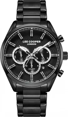 Obrázek produktu pro Pánské hodinky LEE COOPER LC08153.650 v černém módním stylu.
