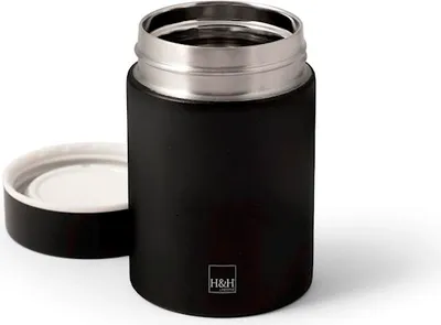 Immagine prodotto di H&H Termos Inox 18/10 Nero Cc200