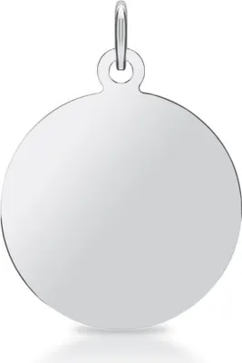 Produktbild von Runder Anhäger aus Sterlingsilber