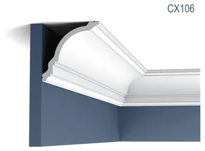 Produktbild von Orac Decor CX106 AXXENT Stuck Eckleiste Wand-Decken-Leiste Profil Zierelement 2m