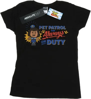 Produktbild von Disney - "Toy Story 4 Pet Patrol" T-Shirt für Damen BI44438 (M) (Schwarz)