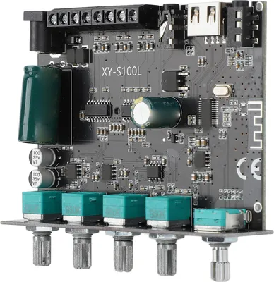 Image de Stereo Audio Receiver Board Bluetooth 5.0 2.1 Kanal Treble Bass Control 5 bis 26V Klasse D Digitales Amp -Modul