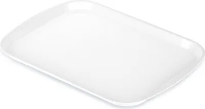 Obrázek produktu pro Orion | Servírovací podnos - 43,5 X 31,5 cm - Bílý - Plastový - Obdélníkový - Protiskluzový povrch