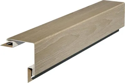 Obrázok produktu pre VILO Vonkajší roh SVP-12 – Pre plastové panely – Odolný voči poveternostným vplyvom – 1 ks – 3,05 m – Buk