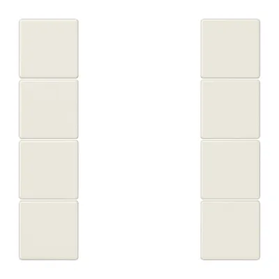 Produktbild von Jung LS504TSA Tastensatz komplett 4fach