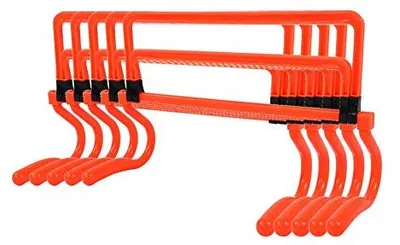 Produktbild von 5 verstellbare Trainingshürden für Agility-Training – ideal für Fußball