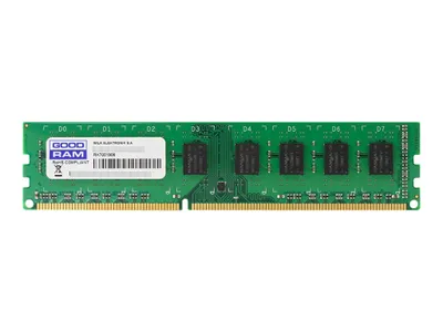 Zdjęcie produktu dla Goodram GR1600D364L11/8G, 8 GB, 1 x 8 GB, DDR3, 1600 MHz, 240-pin DIMM