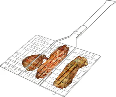 Produktbild von bremermann Grillgutwender rechteckig - Edelstahl mit langem Griff