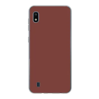 Produktbild von MuchoWow® Handyhülle Schutzhülle Hülle für Samsung Galaxy A10 Palette - Rot - Innenbereich Silikon Softcase Handy Hülle - Schutzhülle