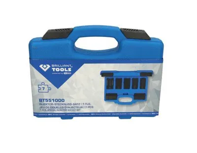Produktbild von KS TOOLS Steckschlüsselsatz Steckschlüssel-Set BT551000 220mm 64mm 3265g