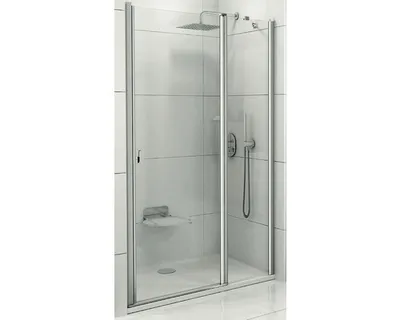 Obrázok produktu pre Sprchové dvere do niky Ravak Chrome CSD2-110 Bright Alu+Transparent 0QVDCC00Z1