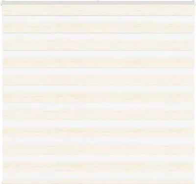Produktbild von Doppelrollo Marmorbeige 155x100cm Stoffbreite 150,9 cm Polyester