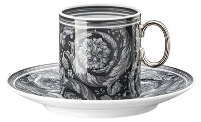 Obrázok produktu pre Espresso šálka s podšálkou Versace by Rosenthal, kolekcia Barocco Haze (2-dielna sada)