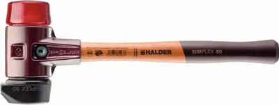 Image de Halder SIMPLEX 3026.260 Soft-face hammer Ergonomic handle, Hard, Semihard 1500 g 405 mm 1 pc(s)