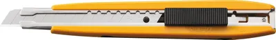 Image de OLFA DA-1 - Cutter avec verrouillage automatique, conteneur de cutter usagé intégré et lame de cutter de 9 mm