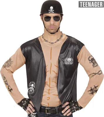 Produktbild von BIKER (T-Shirt mit Weste) 164cm