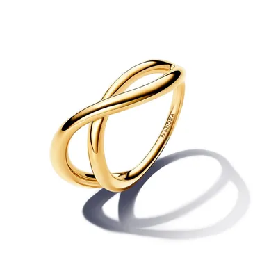 Produktbild von Pandora Essence Ring Damen Infinity Geformt Vergoldet 163318C00 Gr. 54