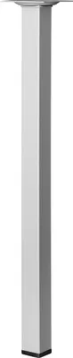 Produktbild von Hettich Tischbein 2,5 x 40 cm Aluminium-Optik - 1 Stück