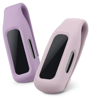 Produktbild von kwmobile 2x Silikon Fitnesstracker Halterung für Fitbit Inspire 3 / Inspire 2 / Ace 3 Clip Halter - Fitness Tracker Hülle für Sport - TPU Schutzhülle