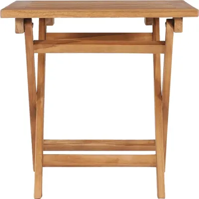 Obrázek produktu pro vidaXL Skládací zahradní stůl 45x45x45 cm z masivního teakového dřeva