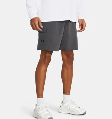 Produktbild von UNDER ARMOUR STRETCH WOVEN CARGO SHORT Castlerock / Black M