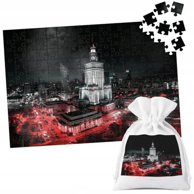 Obrázek produktu pro Puzzle Tradycyjne - Polska Pałac Kultury Zabytek Widoki Piękne - 252El