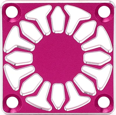 Obrázok produktu pre RC kryt ventilátora, univerzálna ochrana z hliníkovej zliatiny pre chladič motora ESC, 30 x 30 mm, ružovočervená