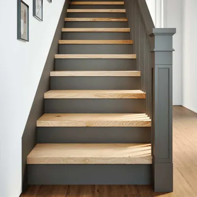 Produktbild von Treppenstufen 2 Stk. Unbehandelt 70x30x2 cm Massivholz Eiche