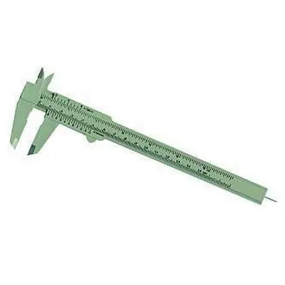 Zdjęcie produktu dla BRÜDER MANNESMANN M 822-150 BRÜDER MANNESMANN Schieblehre, aus Kunststoff, 150 mm