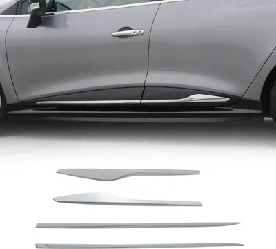 Obrázok produktu pre Ochranná lišta bočných dverí pre Renault Clio 2012-2019 chróm 4ks