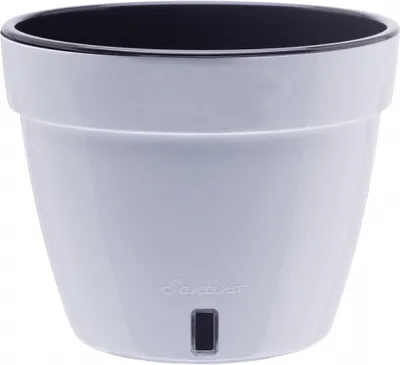 Obrázok produktu pre Obal na kvetináč ASTI samozavlažovací plastový lesklý d18cm 2,5l