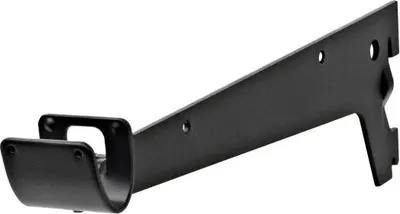 Produktbild von Dolle Winkelträger für Kleiderstange 1-Reihig 33 cm schwarz Metall