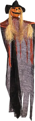 Produktbild von Creepy Pumpkin Hängedekoration 150 cm für Halloween