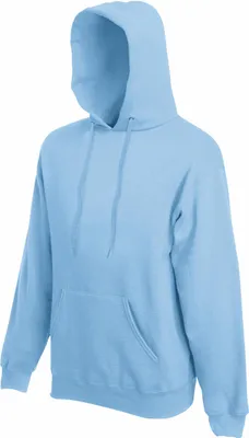Produktbild von Fruit of the Loom 62-208-0 | Classic Hooded Sweat - Farbe: Sky Blue - Größe: M
