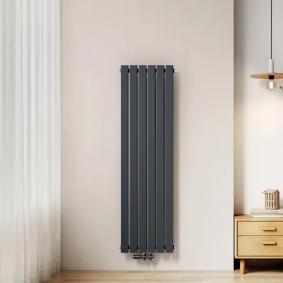 Produktbild von EMKE Heizkörper Flach 160 x 46 cm Einlagig 751 W Anthrazit Design Paneelheizkörper